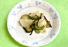 かぶときゅうりの昆布あえ