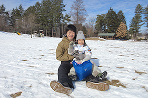雪中運動会