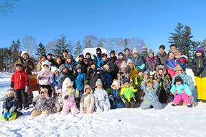 雪中運動会