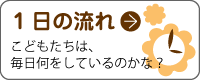 1日の流れ こどもたちは、毎日何をしているのかな？