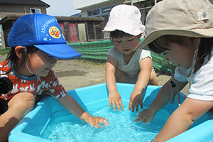 水遊び・どろんこ遊び