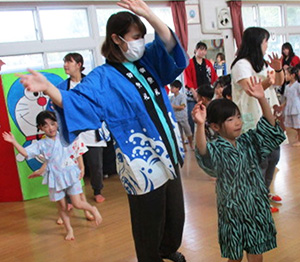 夏まつりごっこ